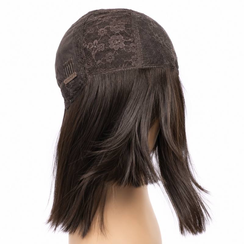 Straight Bang bob Wig