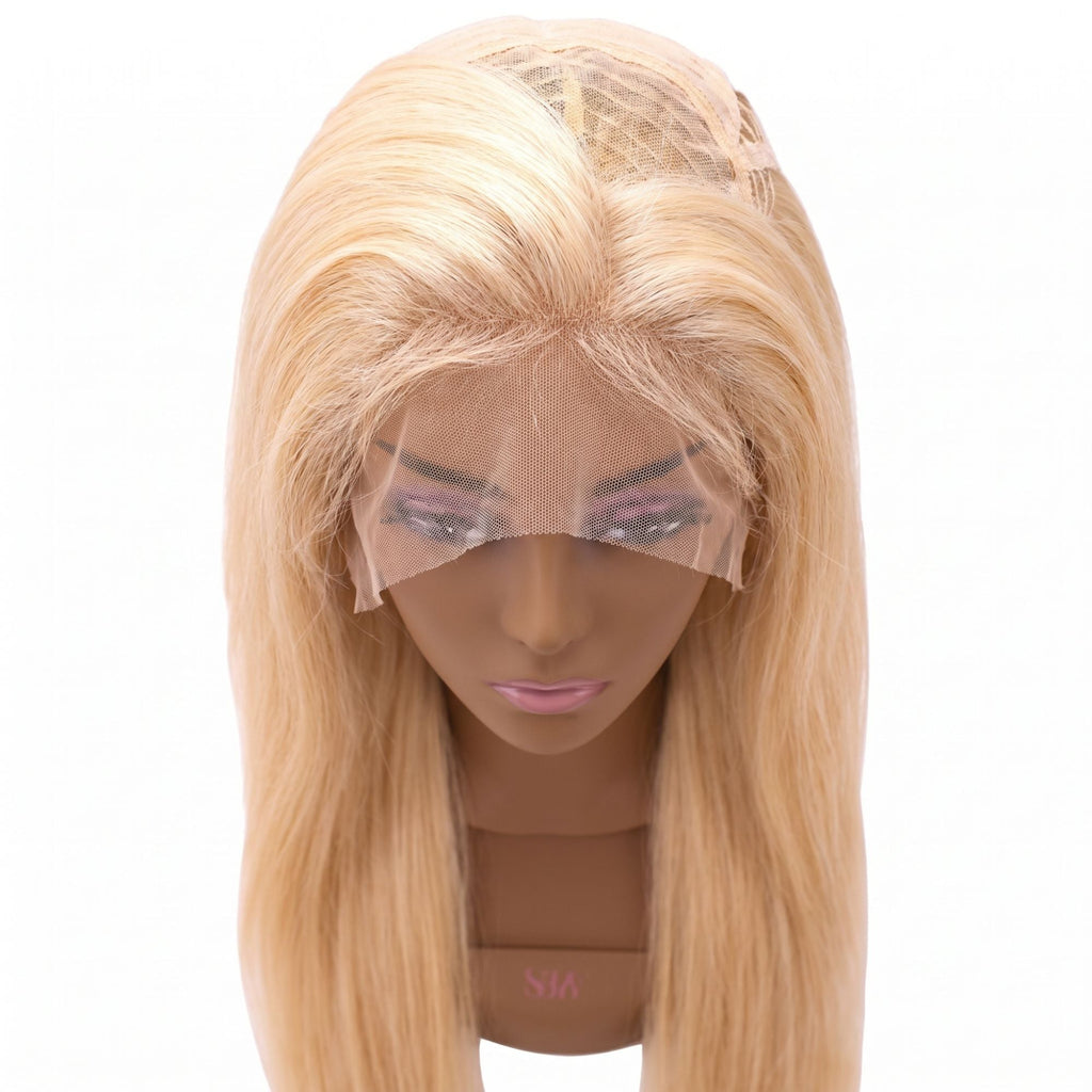 Blonde Straight Transparent Full Lace Wig