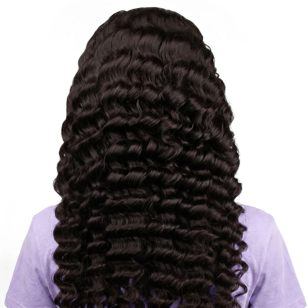 Glueless Deep Wave 2x6 HD Lace Closure Wig